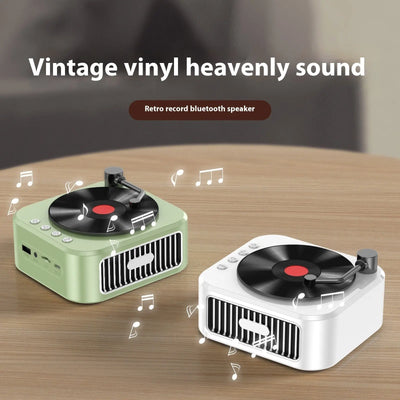 Vinyl Record Player Retro Phonograph Audio Bluetooth Speaker European Portable Gift My Store