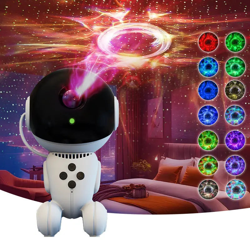 Robot Star Light Projection Lamp Starry Sky Mini Projector My Store