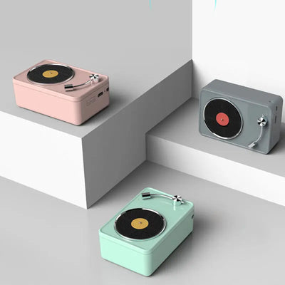 Retro Vinyl Record Wireless Speaker My Store